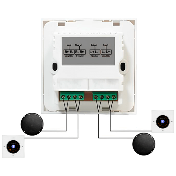 Регулятор громкости звука SW SOUND CONTROL White 50 (5 уровней громкости, 4-8 Ом, 30W) Белый. Фото № 5