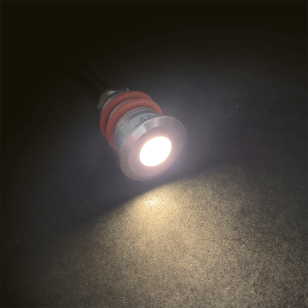 Точечный светильник для бани, сауны и хамама Steam Water, Хром 22 мм. Фото № 11