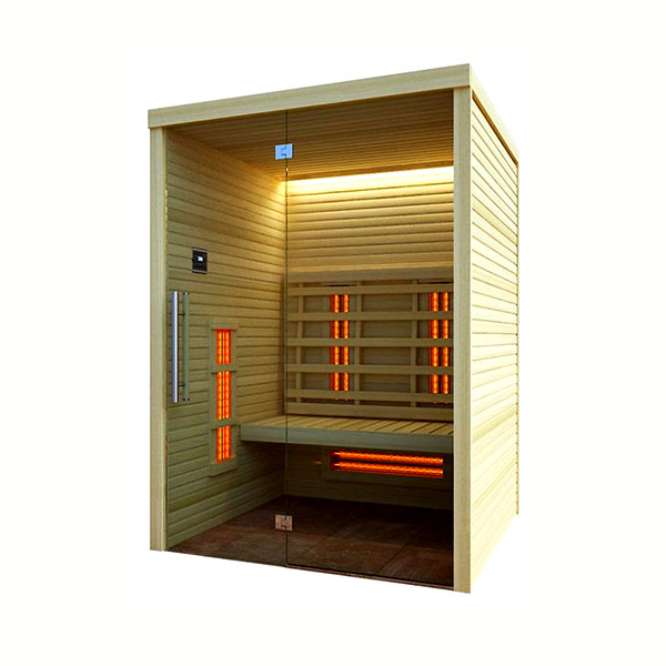Инфракрасная кабина Saunax Infra Premium 1000x1500 (Термо Осина). Фото № 1
