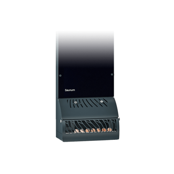 Устройство контроля климата SAUNUM Base Solution (чёрный корпус / чёрное стекло). Фото № 2