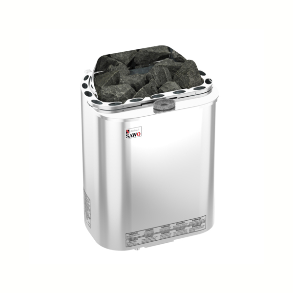 Электрическая печь SAWO SCANDIA COMBI SCAC-80NS-Z (8 кВт, с парогенератором, выносной пульт, внутри оцинковка, снаружи нержавейка). Фото № 1