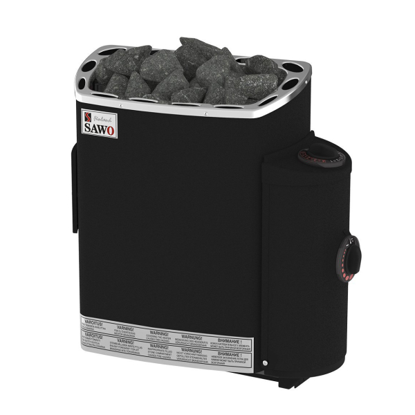 Электрическая печь SAWO MINI MN-36NB-P-F (3,6 кВт, встроенный пульт, термопокрытие). Фото № 2