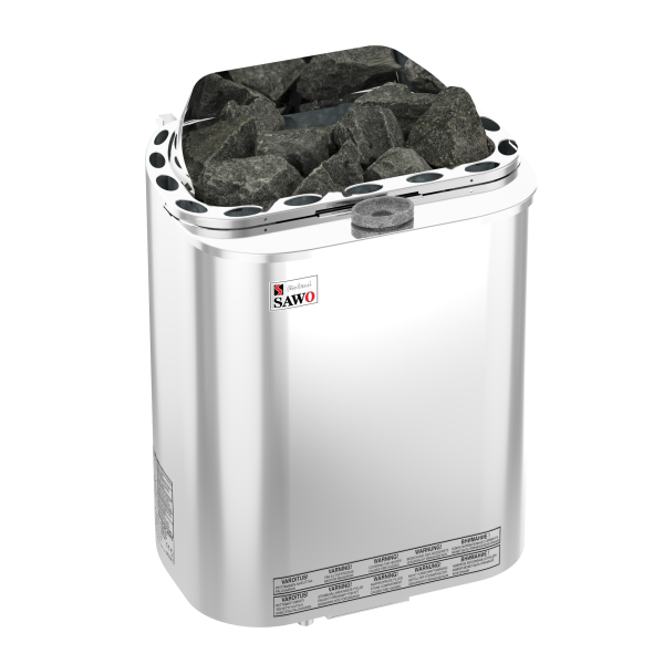 Электрическая печь SAWO SCANDIA COMBI SCAC-60NS-Z (6 кВт, с парогенератором, выносной пульт, внутри оцинковка, снаружи нержавейка). Фото № 1