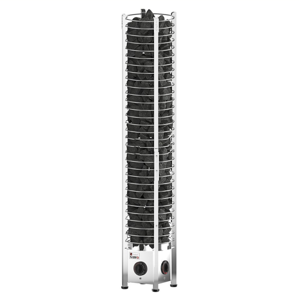 Электрическая печь SAWO TOWER TH3-35NB-P (3.5 кВт, со встроенным пультом). Фото № 1