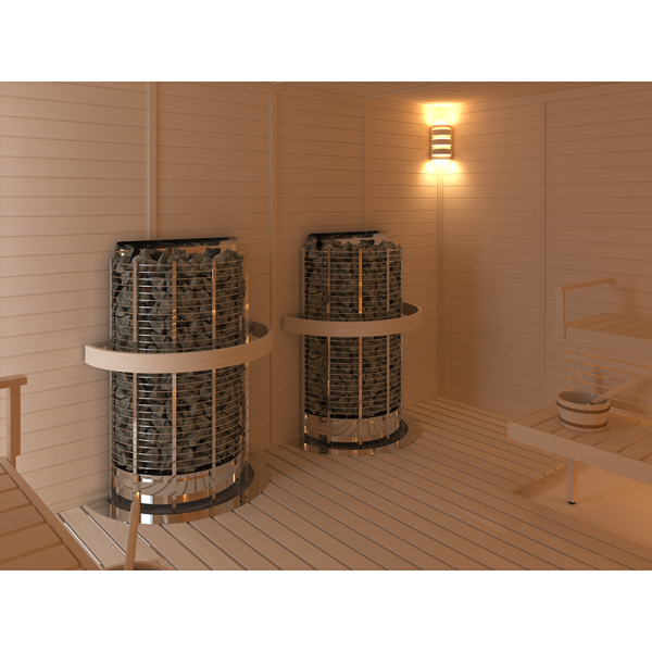 Электрическая печь SAWO TOWER TH12-240NS-WL-P (24 кВт, пристенная, без пульта). Фото № 5
