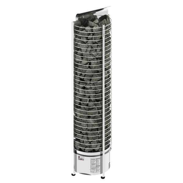 Электрическая печь SAWO TOWER TH3-35Ni2-WL-P (3.5 кВт, пристенная, встроенный блок мощности, без пульта). Фото № 1