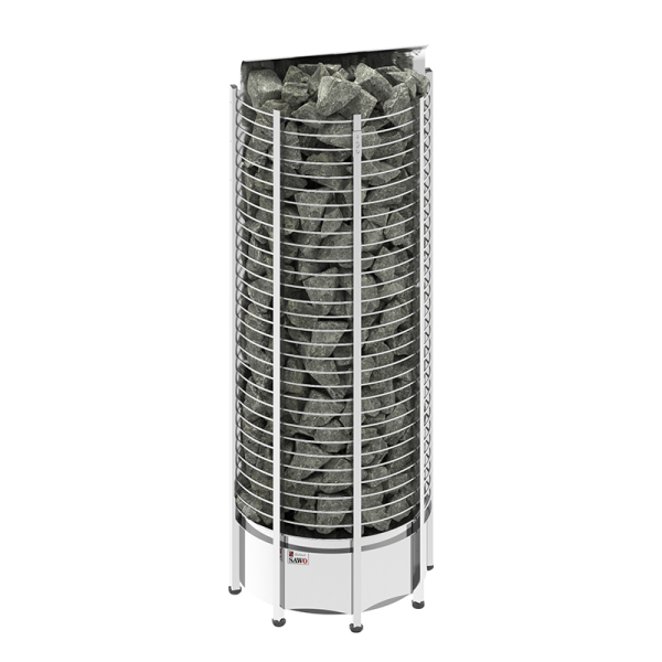 Электрическая печь SAWO TOWER TH6-90Ni2-WL-P (9 кВт, пристенная, встроенный блок мощности, без пульта). Фото № 1