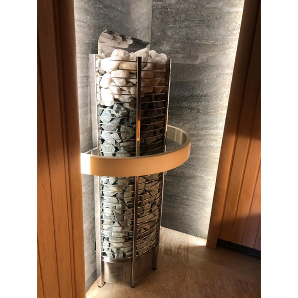 Электрическая печь SAWO TOWER TH6-90Ni2-WL-P (9 кВт, пристенная, встроенный блок мощности, без пульта). Фото № 2