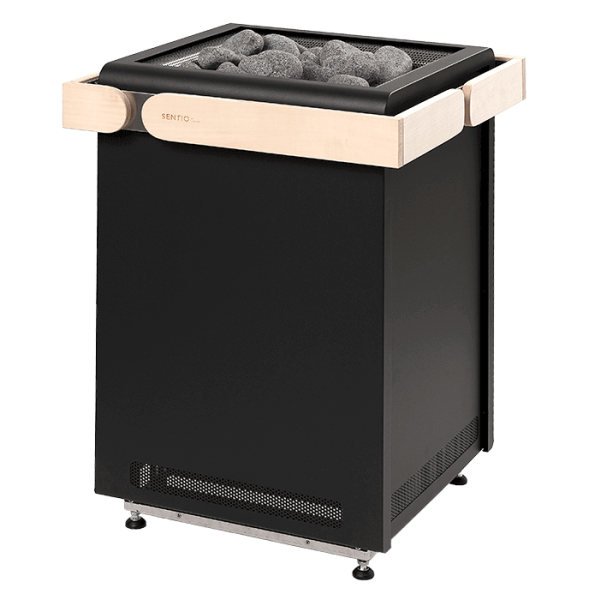 Печь для сауны Sentiotec Concept R Black, 12 кВт. Фото № 3