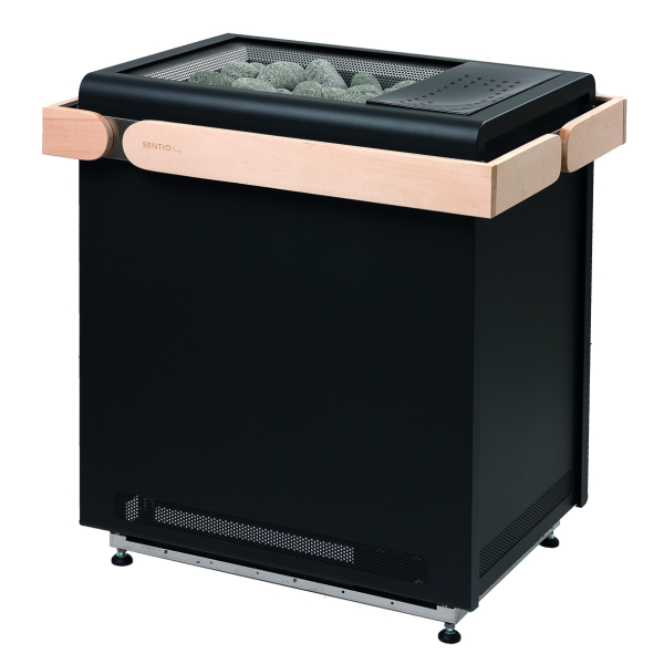 Печь Sentiotec Concept R combi, 10,5 кВт, антрацит. Фото № 6