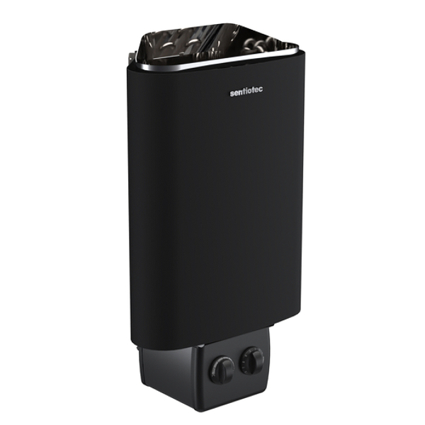 Электрическая печь для сауны Sentiotec 100 series black 3.6 кВт. Фото № 1