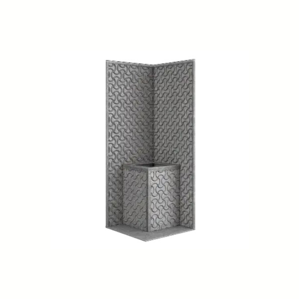 Стена из слэба талькомагнезита Talc Stone wall 65 с гравировкой. Фото № 1