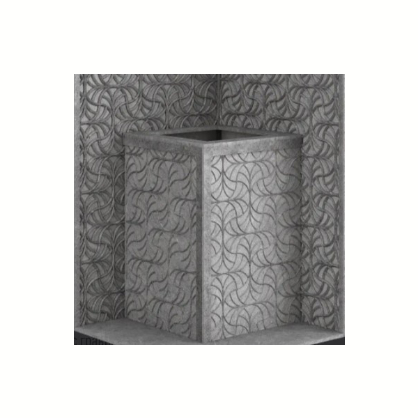Стена из слэба талькомагнезита Talc Stone wall 64 с гравировкой. Фото № 3