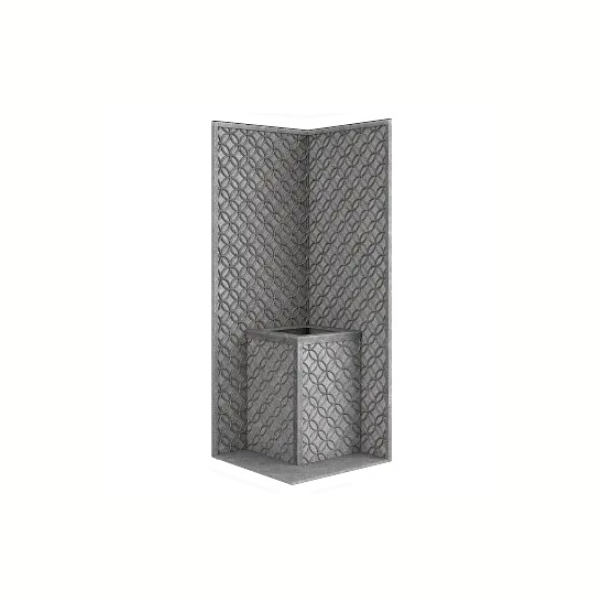 Стена из слэба талькомагнезита Talc Stone wall 58 с гравировкой. Фото № 1