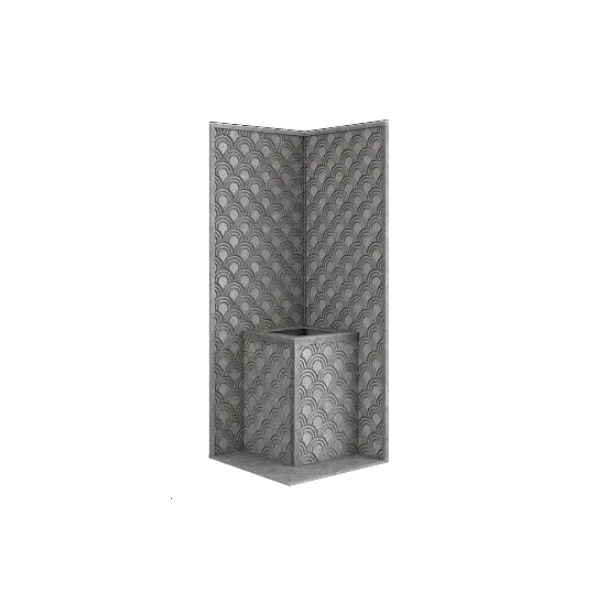 Стена из слэба талькомагнезита Talc Stone wall 56 с гравировкой. Фото № 1
