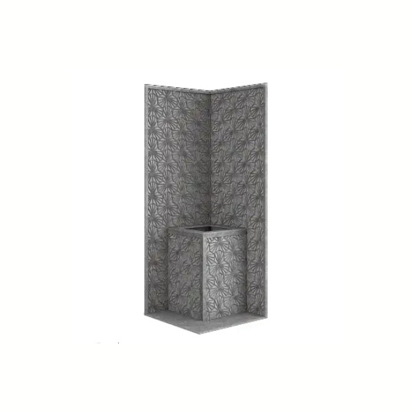 Стена из слэба талькомагнезита Talc Stone wall 53 с гравировкой. Фото № 1
