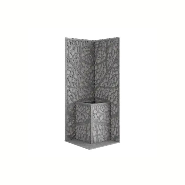 Стена из слэба талькомагнезита Talc Stone wall 73 с гравировкой. Фото № 1