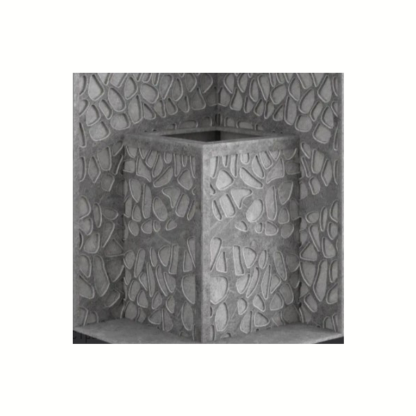 Стена из слэба талькомагнезита Talc Stone wall 73 с гравировкой. Фото № 2