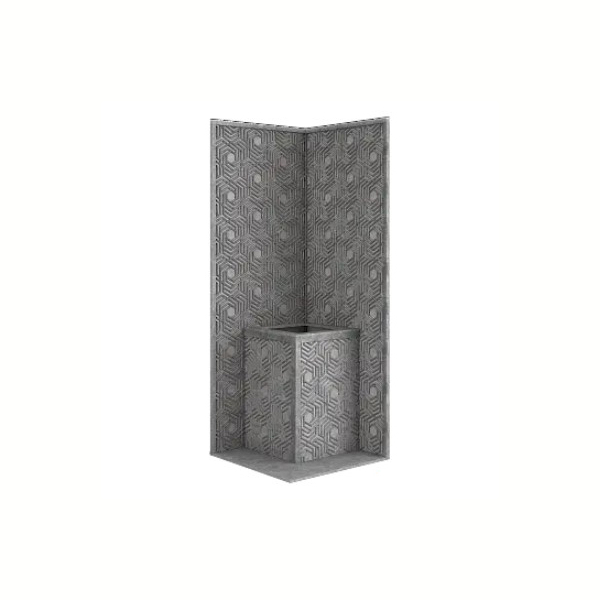 Стена из слэба талькомагнезита Talc Stone wall 46 с гравировкой. Фото № 1