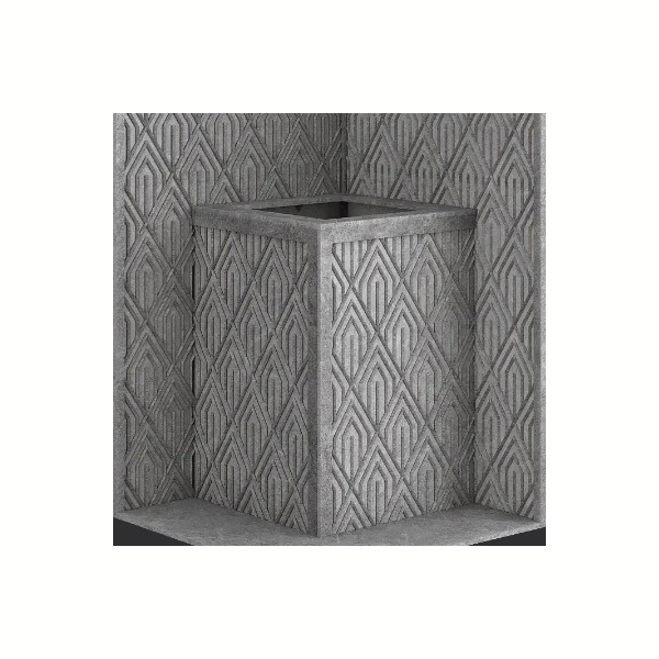 Стена из слэба талькомагнезита Talc Stone wall 44 с гравировкой. Фото № 3