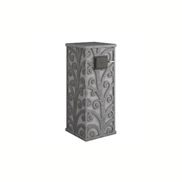 Стена из слэба талькомагнезита Talc Stone wall 72 с гравировкой. Фото № 2