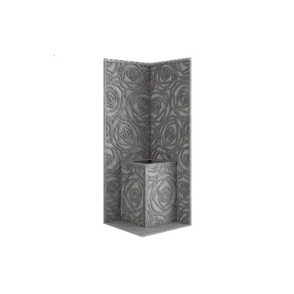 Стена из слэба талькомагнезита Talc Stone wall 71 с гравировкой. Фото № 1