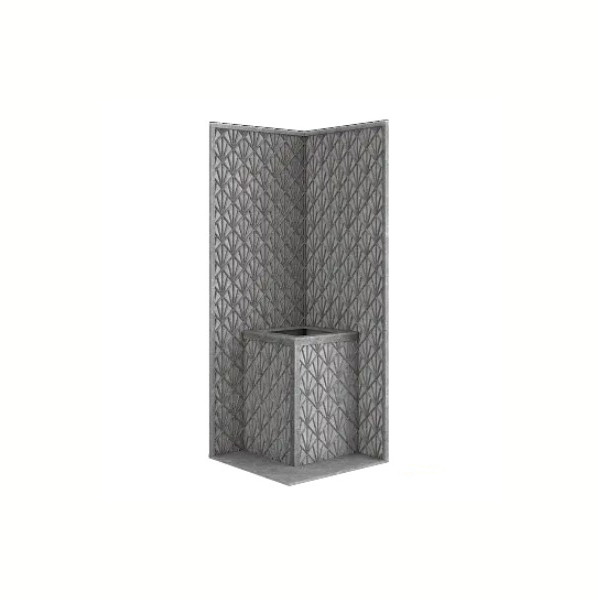 Стена из слэба талькомагнезита Talc Stone wall 70 с гравировкой. Фото № 1