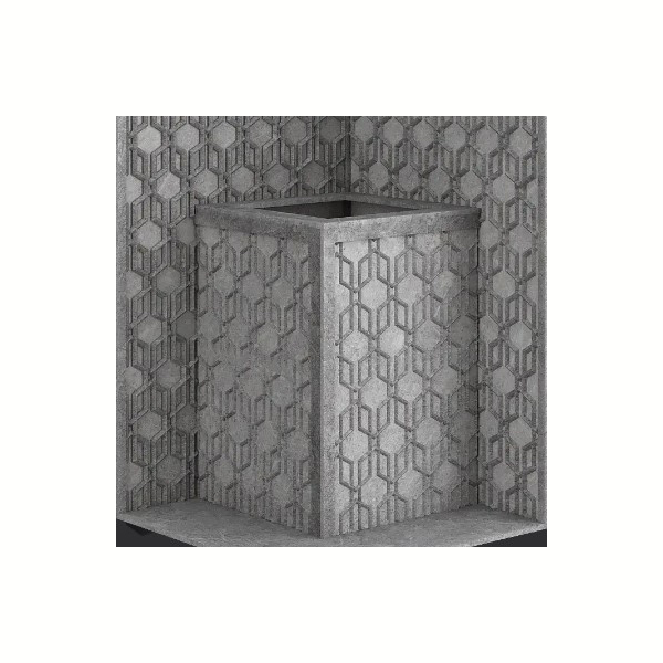 Стена из слэба талькомагнезита Talc Stone wall 68 с гравировкой. Фото № 2