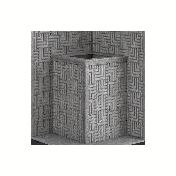 Стена из слэба талькомагнезита Talc Stone wall 67 с гравировкой. Фото № 2