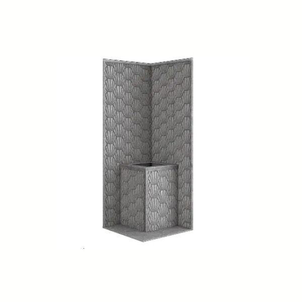 Стена из слэба талькомагнезита Talc Stone wall 37 с гравировкой. Фото № 1
