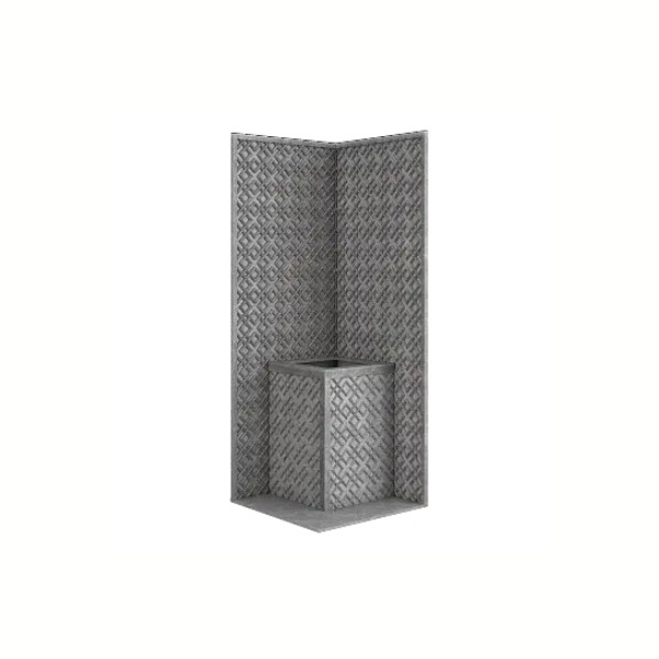 Стена из слэба талькомагнезита Talc Stone wall 31 с гравировкой. Фото № 1