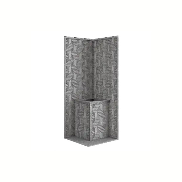 Стена из слэба талькомагнезита Talc Stone wall 29 с гравировкой. Фото № 1