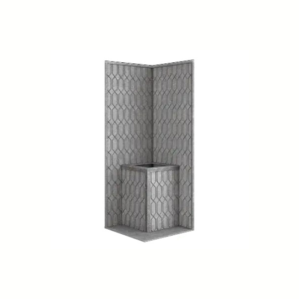 Стена из слэба талькомагнезита Talc Stone wall 30 с гравировкой. Фото № 1