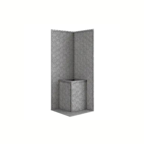 Стена из слэба талькомагнезита Talc Stone wall 28 с гравировкой. Фото № 1