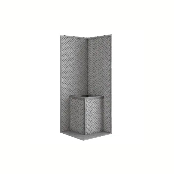 Стена из слэба талькомагнезита Talc Stone wall 27 с гравировкой. Фото № 1