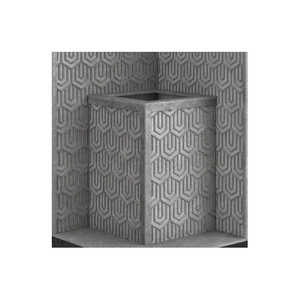 Стена из слэба талькомагнезита Talc Stone wall 24 с гравировкой. Фото № 2