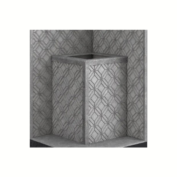 Стена из слэба талькомагнезита Talc Stone wall 22 с гравировкой. Фото № 2