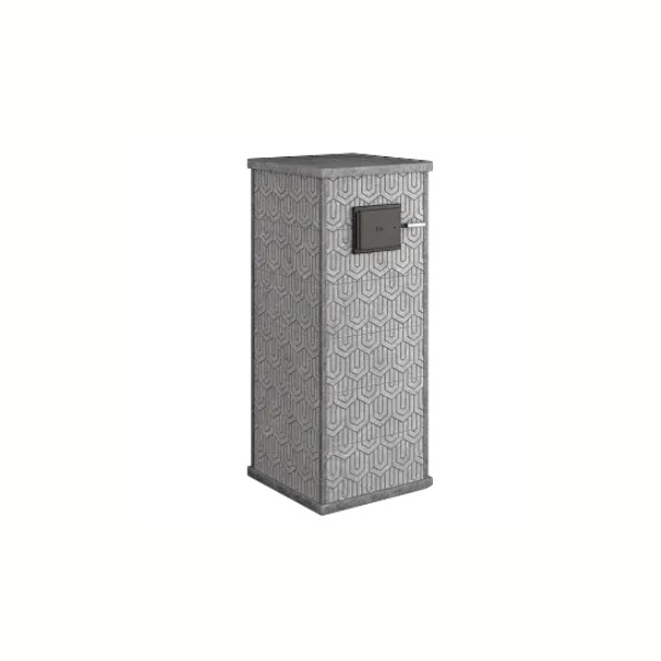Стена из слэба талькомагнезита Talc Stone wall 21 с гравировкой. Фото № 2