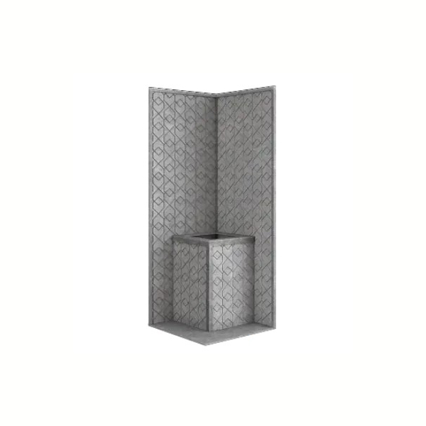 Стена из слэба талькомагнезита Talc Stone wall 20 с гравировкой. Фото № 1
