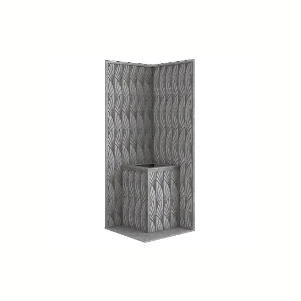 Стена из слэба талькомагнезита Talc Stone wall 18 с гравировкой. Фото № 1