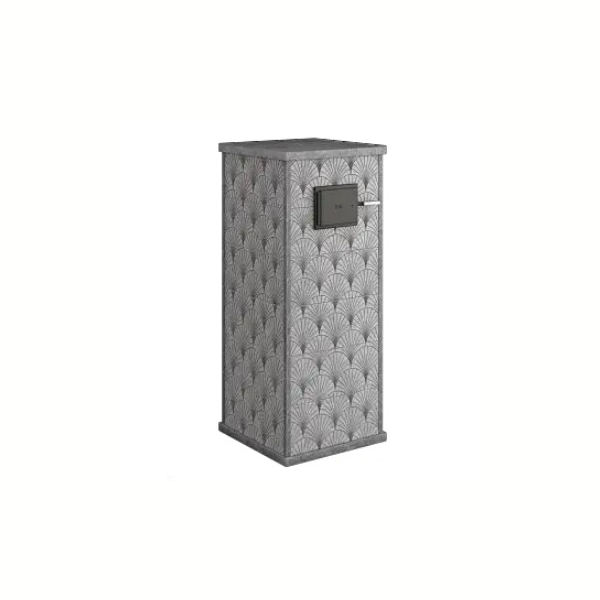 Стена из слэба талькомагнезита Talc Stone wall 16 с гравировкой. Фото № 2