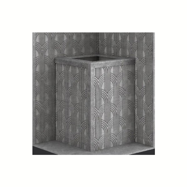 Стена из слэба талькомагнезита Talc Stone wall 15 с гравировкой. Фото № 2