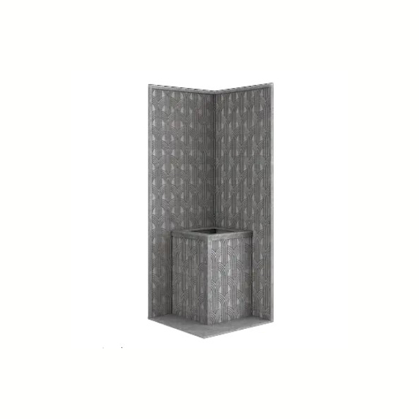 Стена из слэба талькомагнезита Talc Stone wall 15 с гравировкой. Фото № 1