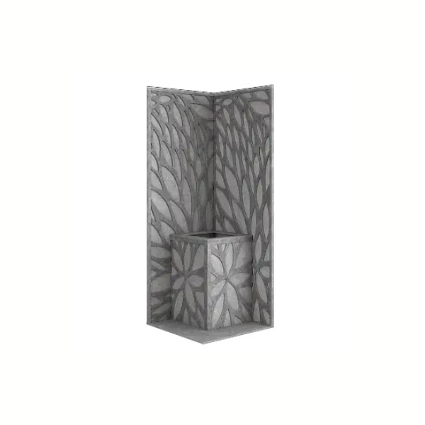 Стена из слэба талькомагнезита Talc Stone wall 12 с гравировкой. Фото № 1