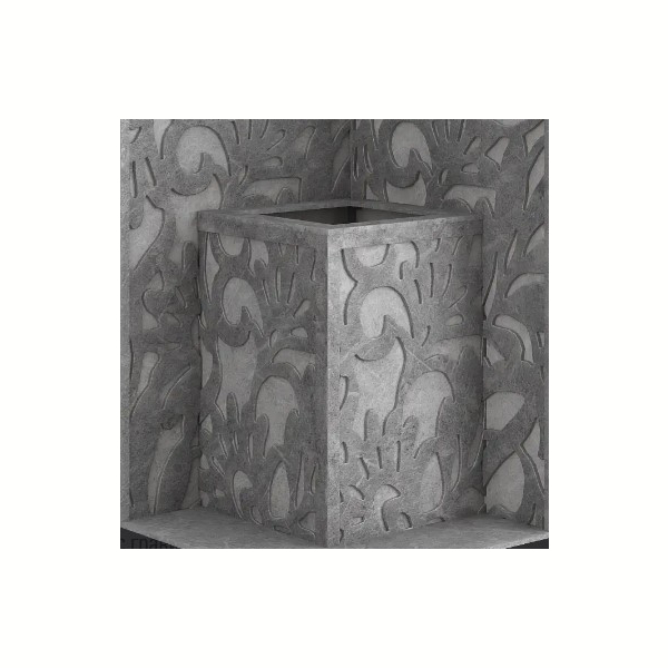 Стена из слэба талькомагнезита Talc Stone wall 10 с гравировкой. Фото № 3