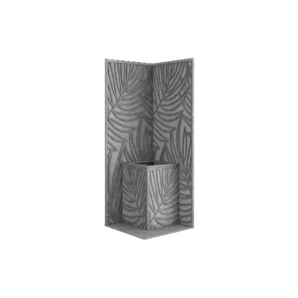 Стена из слэба талькомагнезита Talc Stone wall 08 с гравировкой. Фото № 1