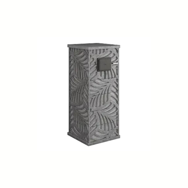 Стена из слэба талькомагнезита Talc Stone wall 08 с гравировкой. Фото № 2