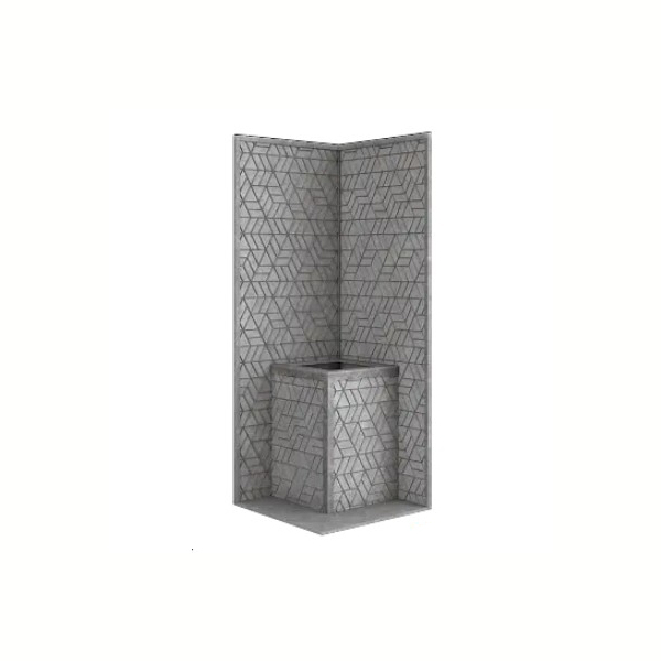 Стена из слэба талькомагнезита Talc Stone wall 03 с гравировкой. Фото № 1