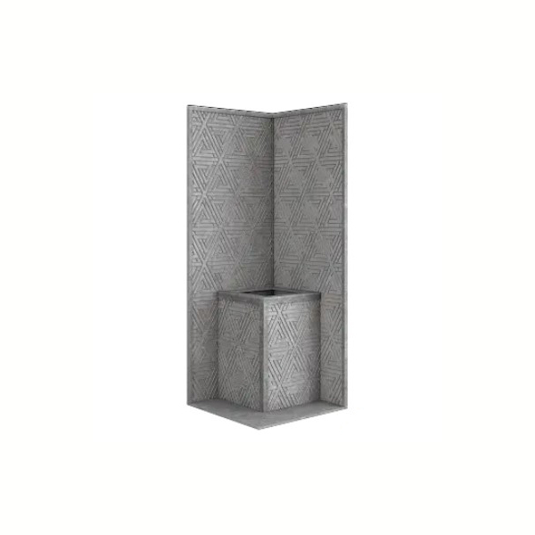 Стена из слэба талькомагнезита Talc Stone wall 02 с гравировкой. Фото № 1