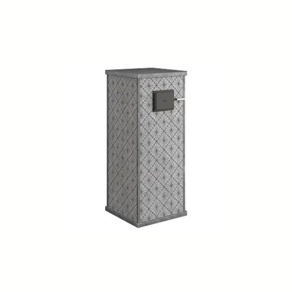 Стена из слэба талькомагнезита Talc Stone wall 01 с гравировкой. Фото № 2